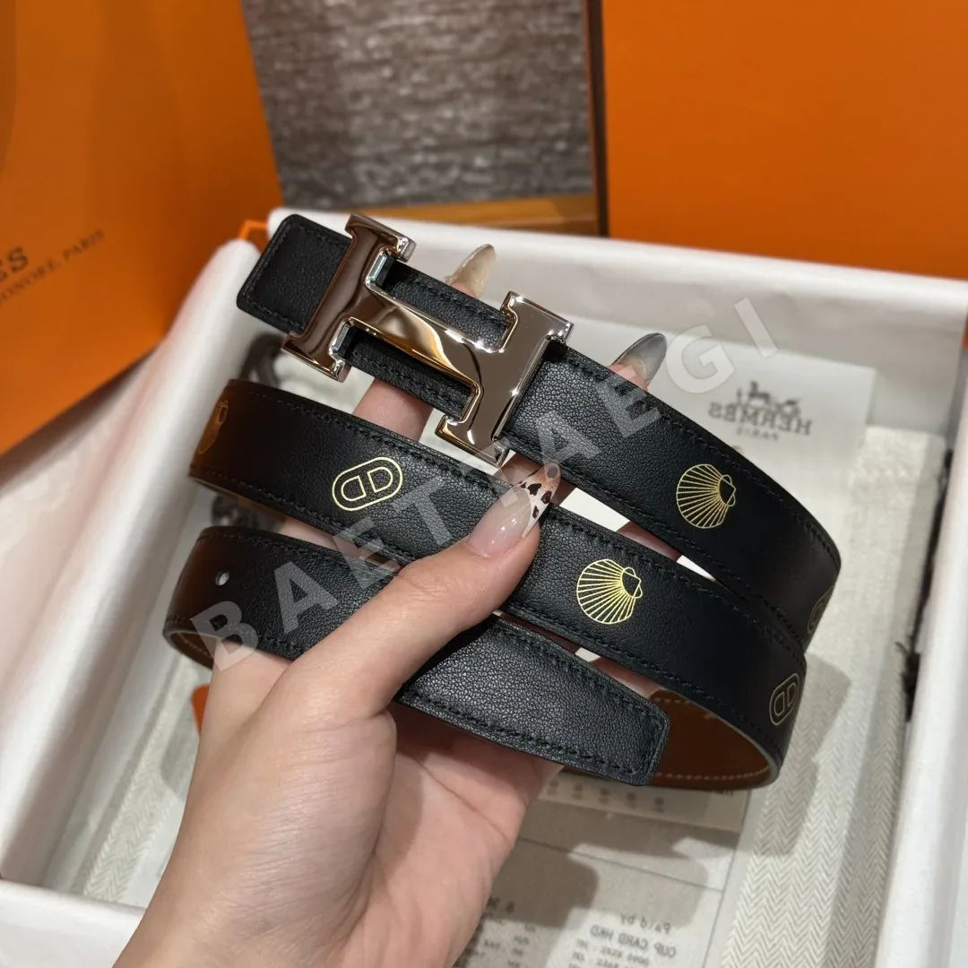 에르메스 스위프트 카프스킨 양면 벨트 상세 이미지 2