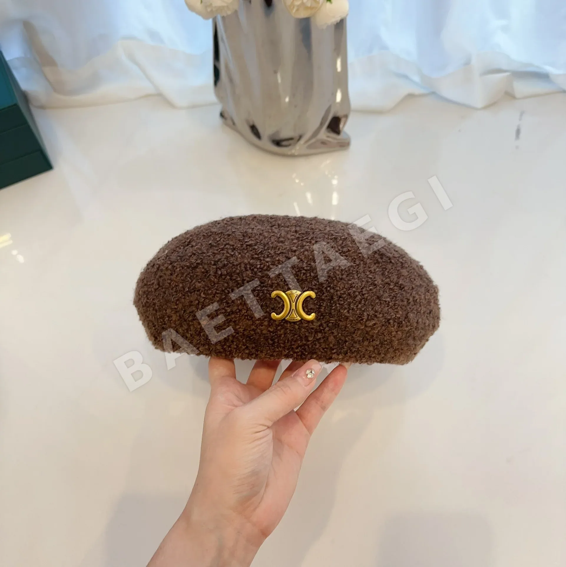 셀린느 시어스킨 베레모 83453