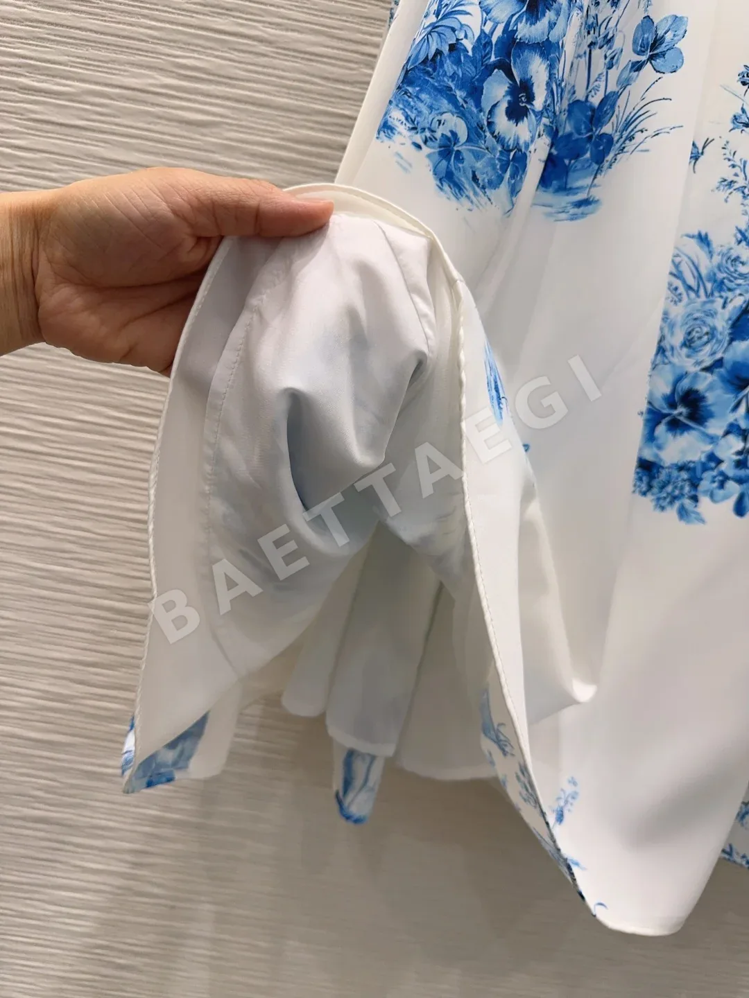 디올 여성 프린트 스커트 상세 이미지 5