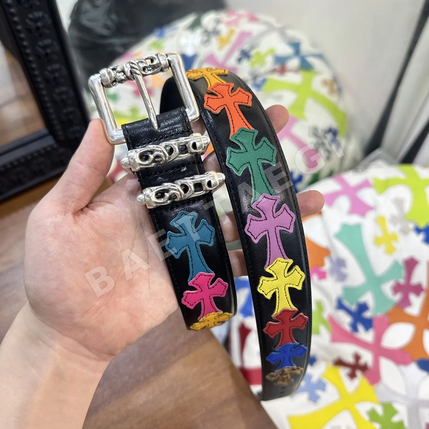 크롬하츠 벨트 164104 Chrome Hearts Belt