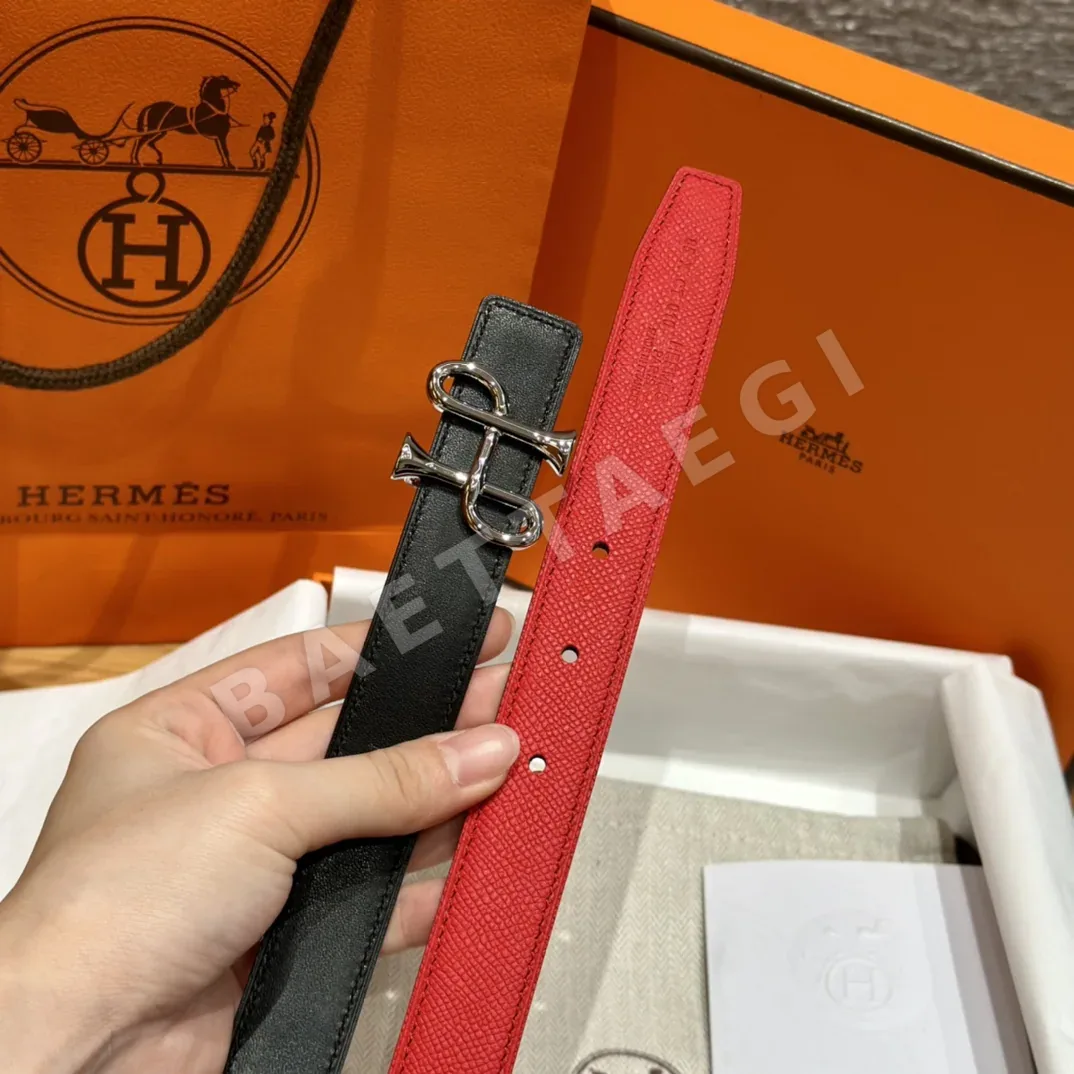 에르메스 H 버클 스위프트 리버시블 가죽 벨트 상세 이미지 8