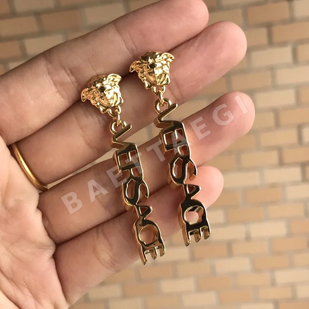 베르사체 메두사 골드 귀걸이 상세 이미지 6