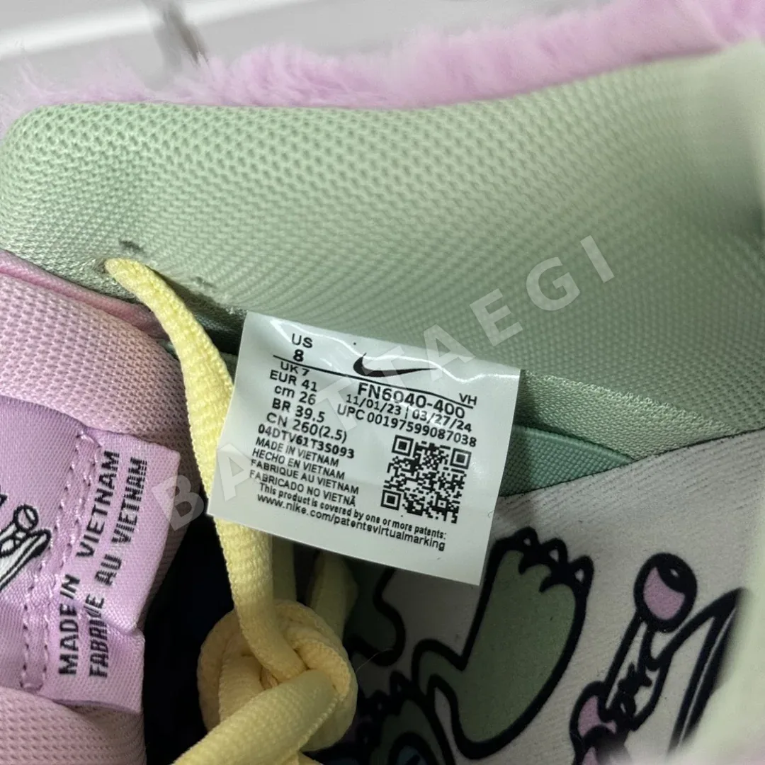 나이키 [S2/TOP] FN6040-400 200967 Nike Verdy X SB Dunk Low 상세 이미지 5