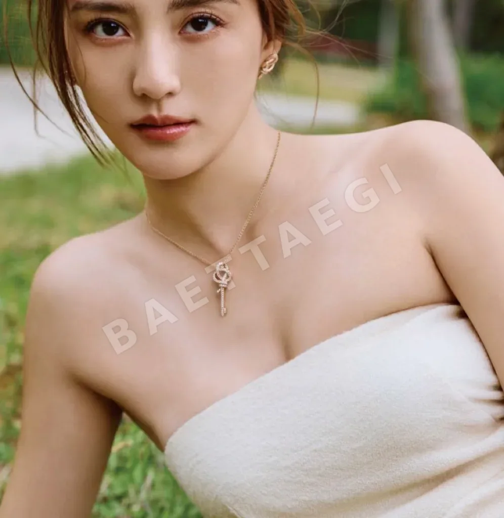 티파니 18K 골드 다이아몬드 목걸이 상세 이미지 2