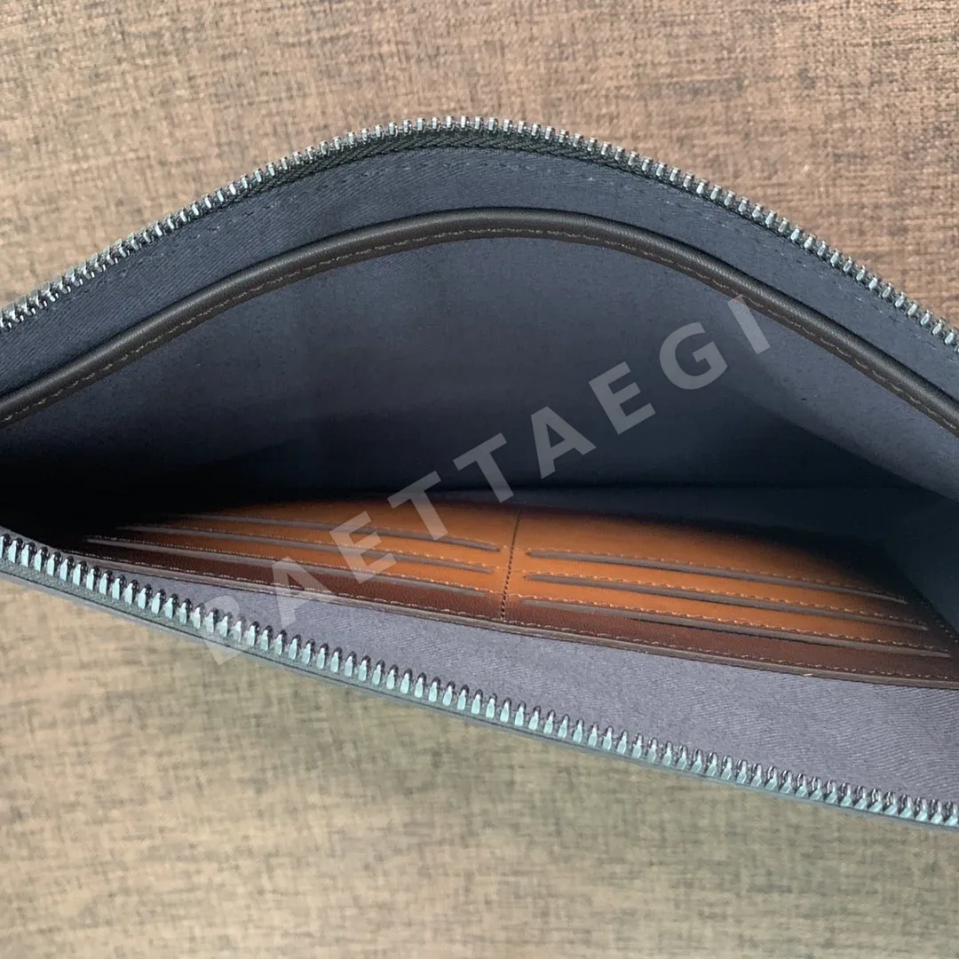 벨루티 베네치아 스크리트 카프스킨 밴드 클러치 가방 상세 이미지 5