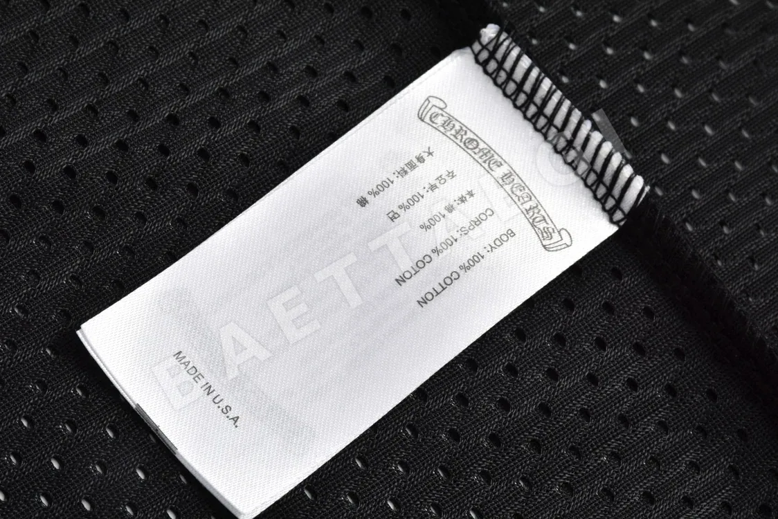크롬하츠 하키 메시 반팔 티셔츠 상세 이미지 9