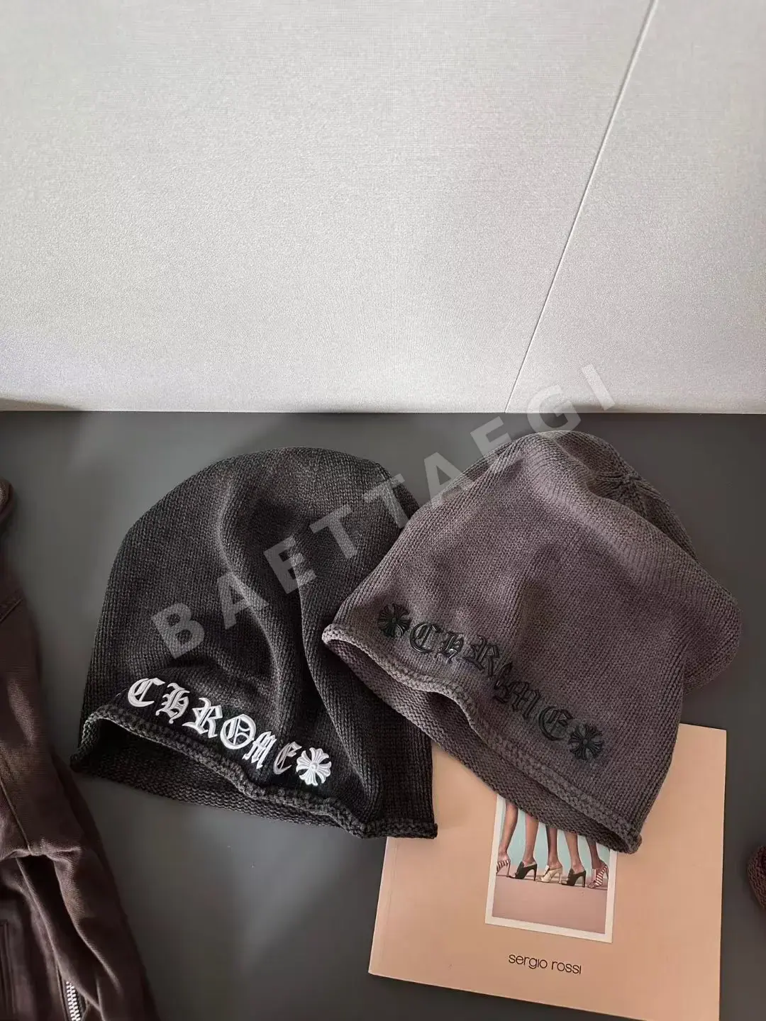 크롬하츠 글자 비니 모자 상세 이미지 9