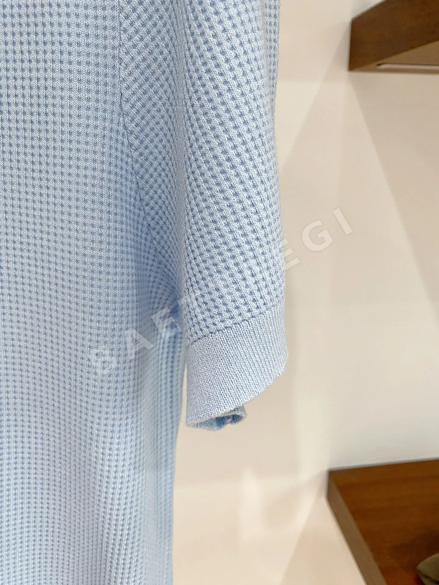 제냐 아세테이트 텐셀 린넨 혼방 남성 반팔 티셔츠 상세 이미지 8