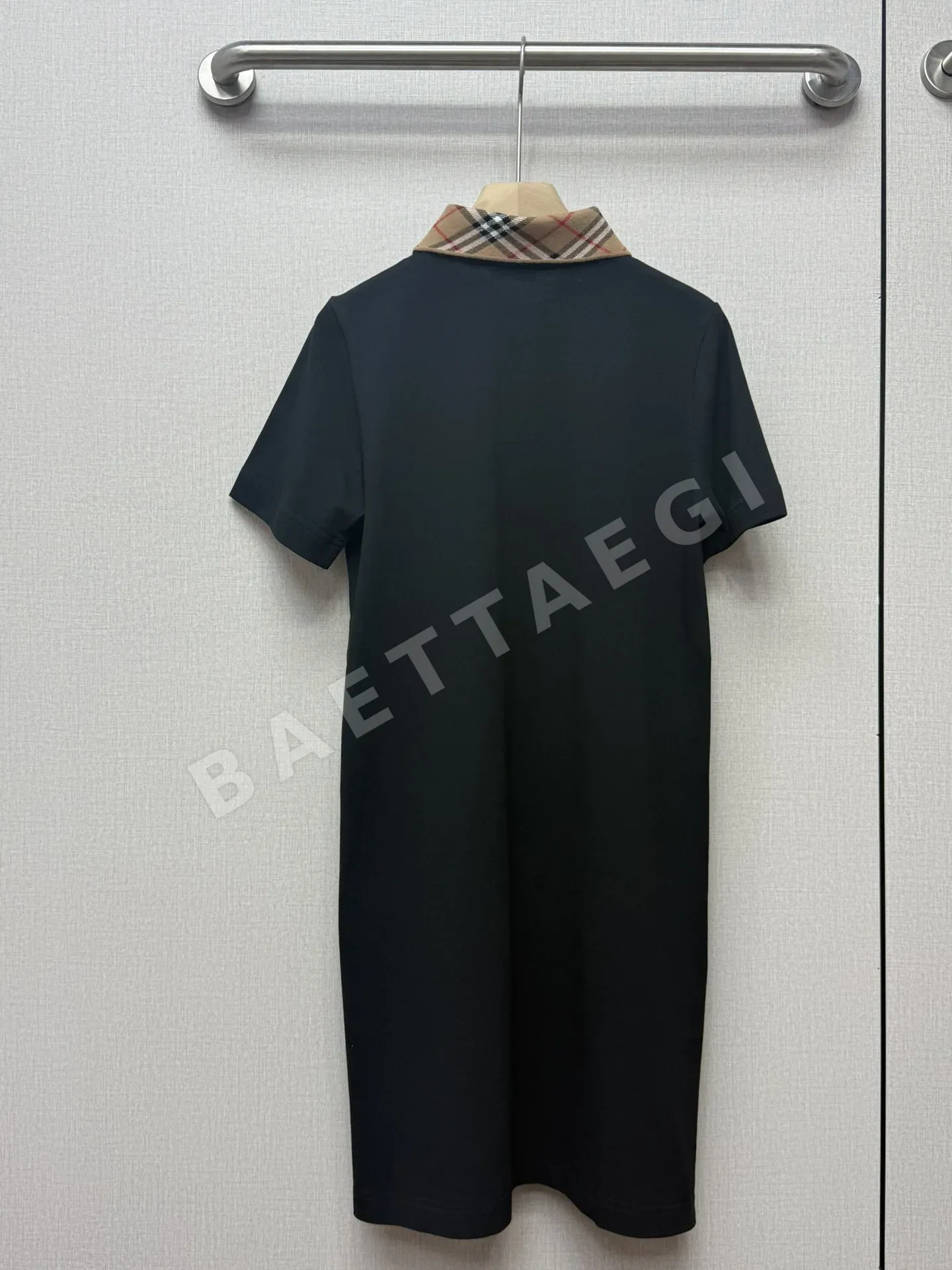 버버리 체크 카라 폴로 원피스 상세 이미지 6