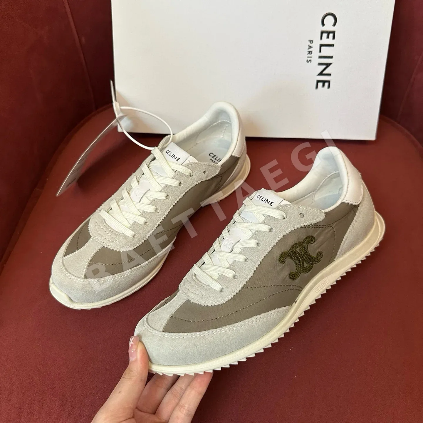 셀린느 스니커즈 캔버스 CR-03 엠보싱 상세 이미지 3