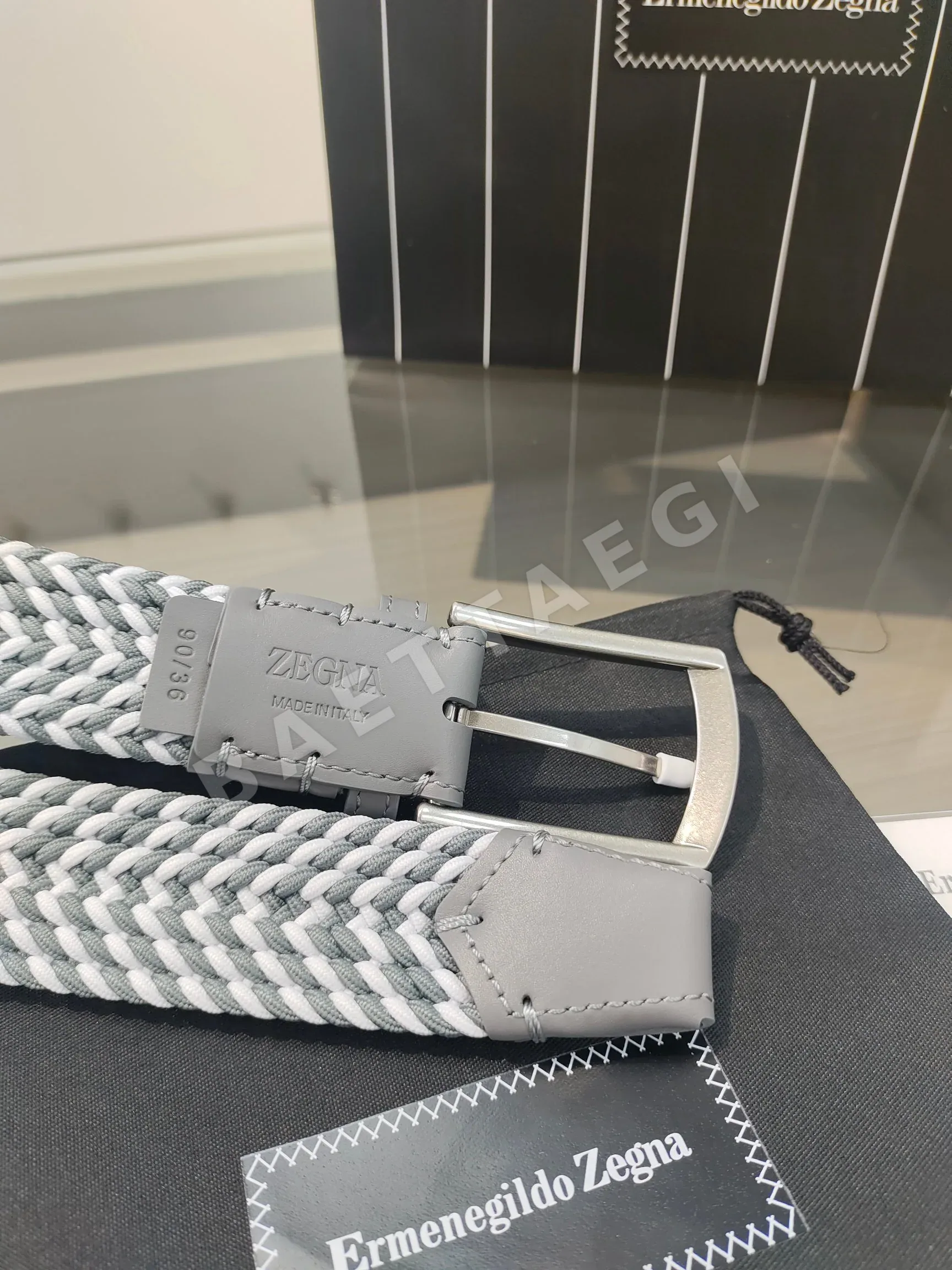 제냐 벨트 59240 Zegna Belt 상세 이미지 5