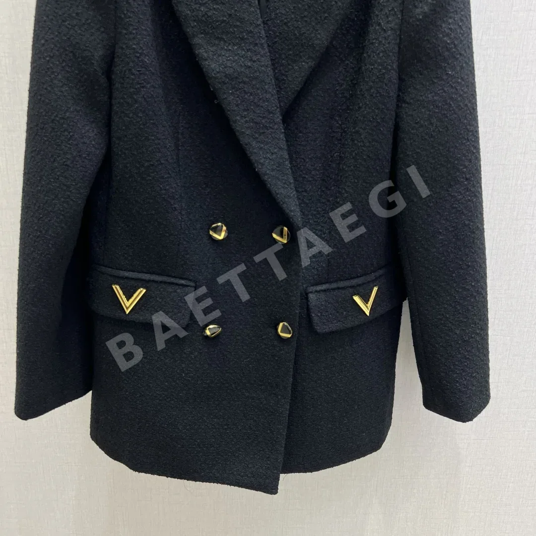 발렌티노 더블 브레스트 여성 자켓 상세 이미지 4
