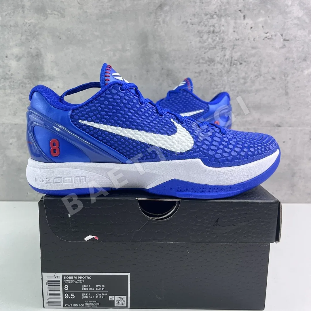 나이키 [GX] 코비 6 프로트로 화이트 블루 CW2190-400 201376 Nike Kobe 6 Protro Dodgers ZK6 상세 이미지 1