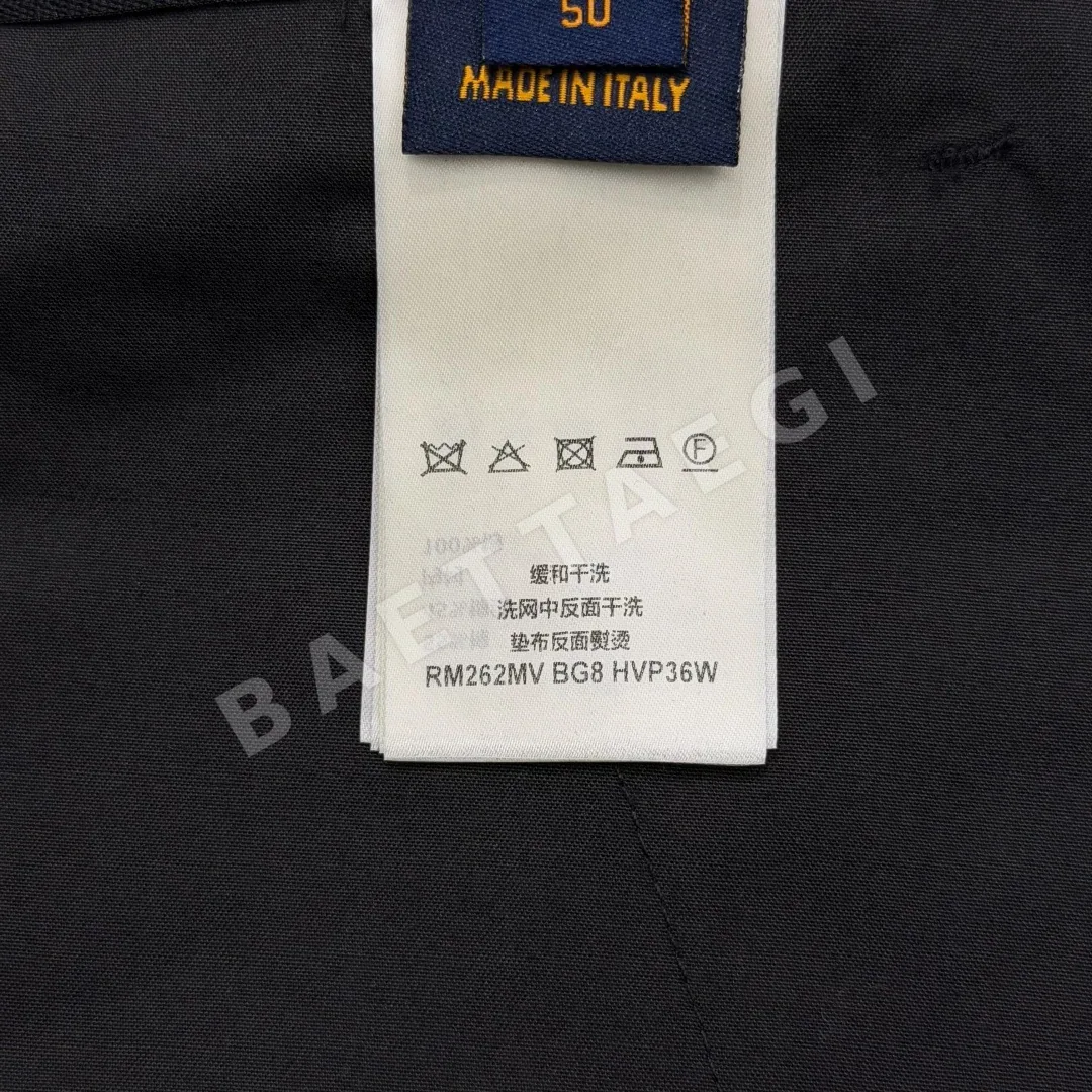 루이비통 모노그램 장식 테크니컬 립스톱 코튼 카고 반바지 상세 이미지 9