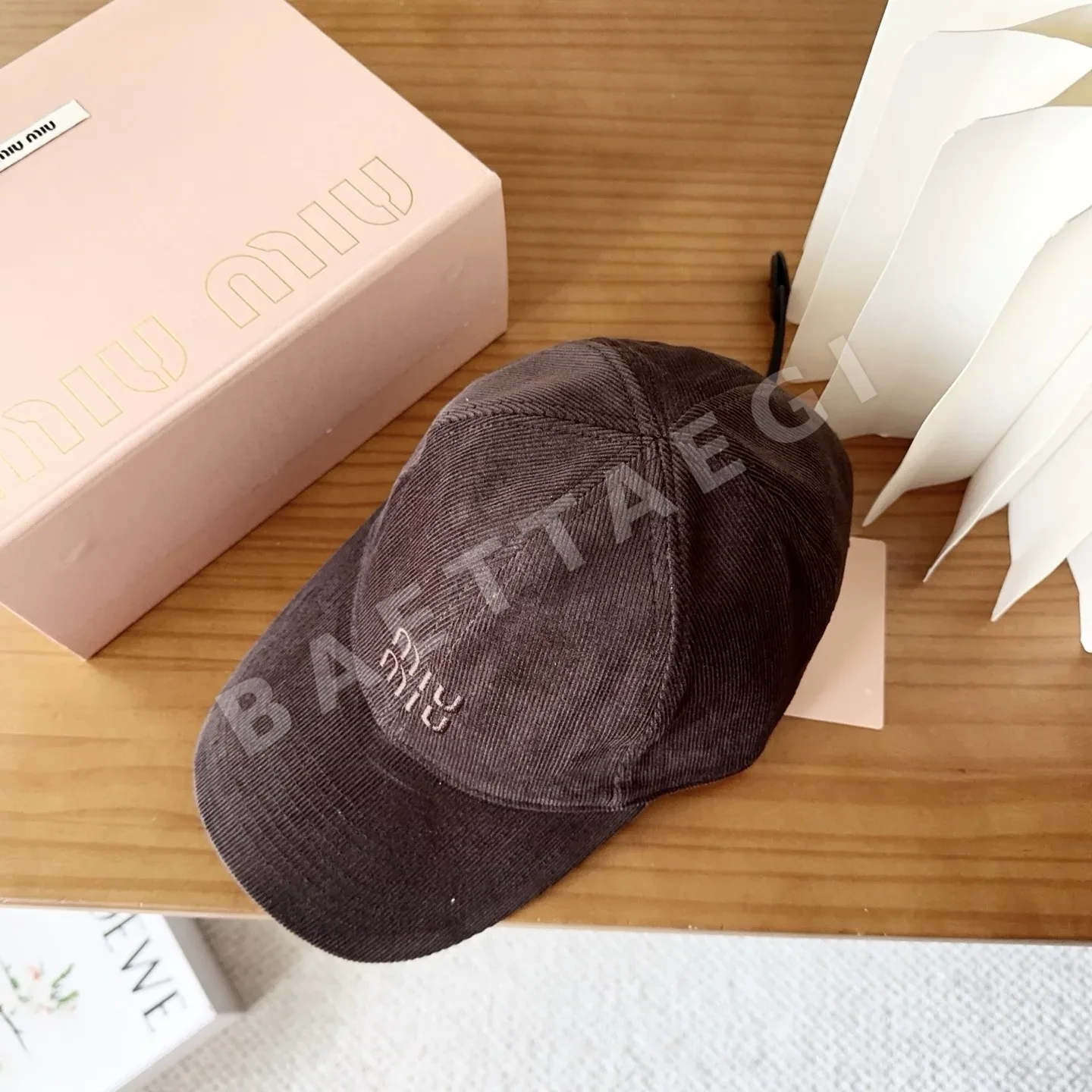 미우미우 모자 81372 Miu Miu Cap 상세 이미지 6
