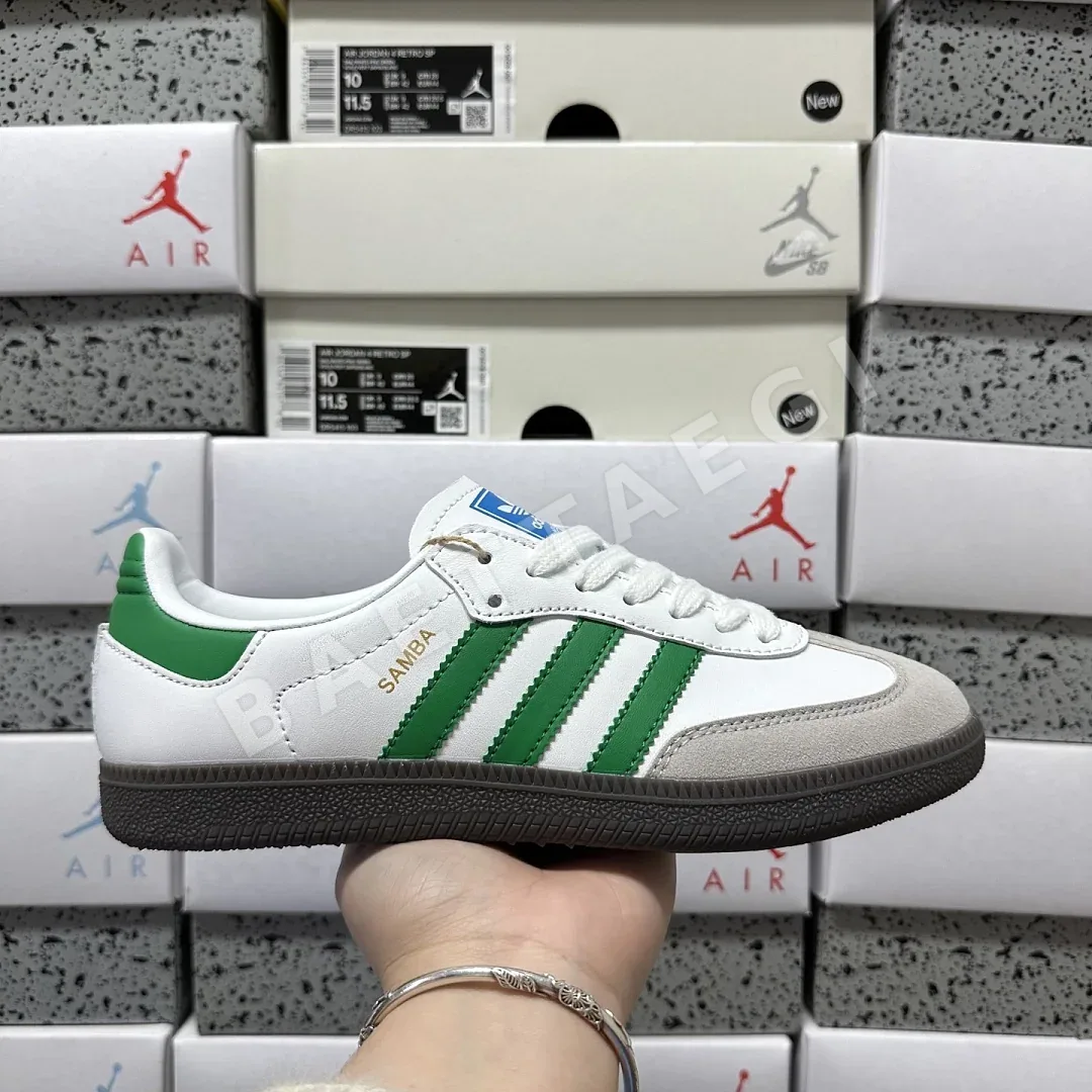 아디다스 [WZ] 삼바 OG IG1024 200693 Adidas Samba OG Footwear White Green 상세 이미지 7
