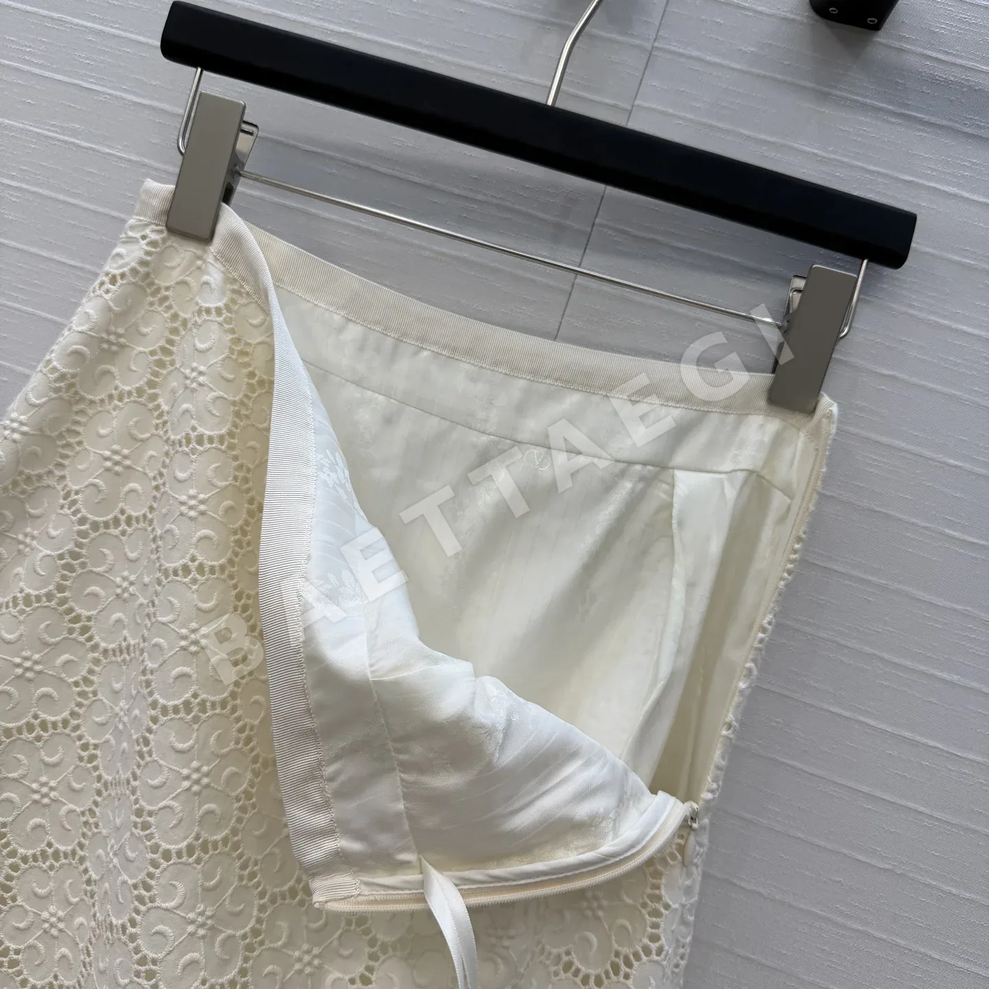발렌티노 프렌치 레트로 플라워 미디 스커트 상세 이미지 4