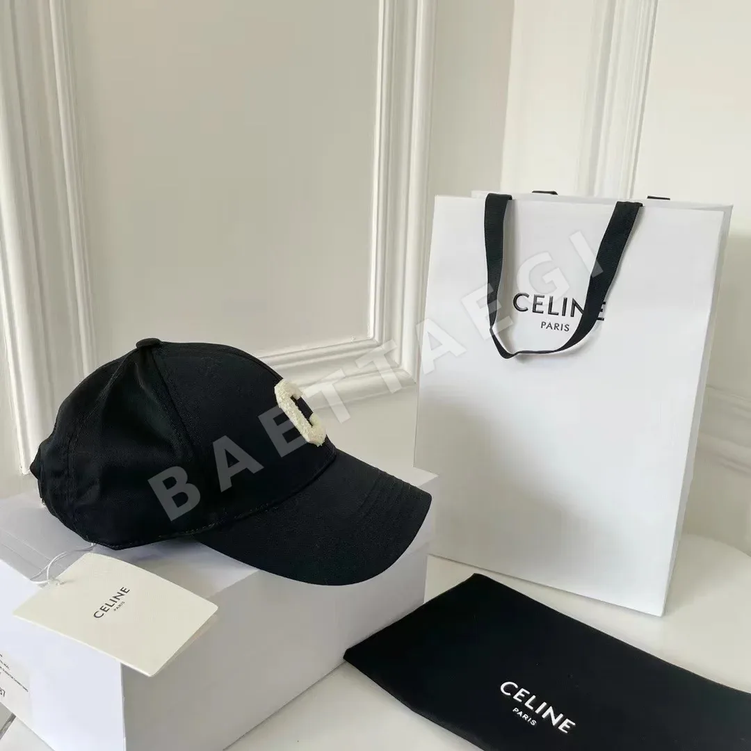 셀린느 C 로고 자수 야구모자 상세 이미지 3