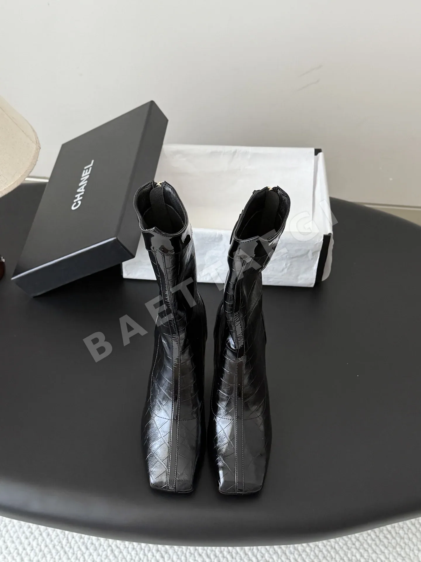 샤넬 메티에다르 더블 C 부츠 151619