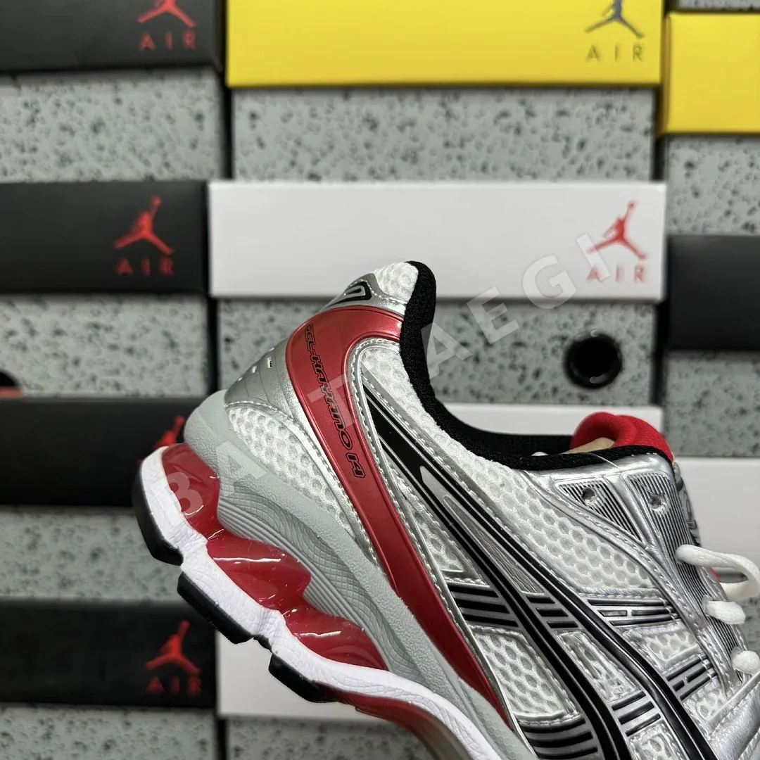아식스 [LZ] 젤 카야노 14 1201A019-103 200580 Asics Gel-Kayano 14 White Classic Red 상세 이미지 3