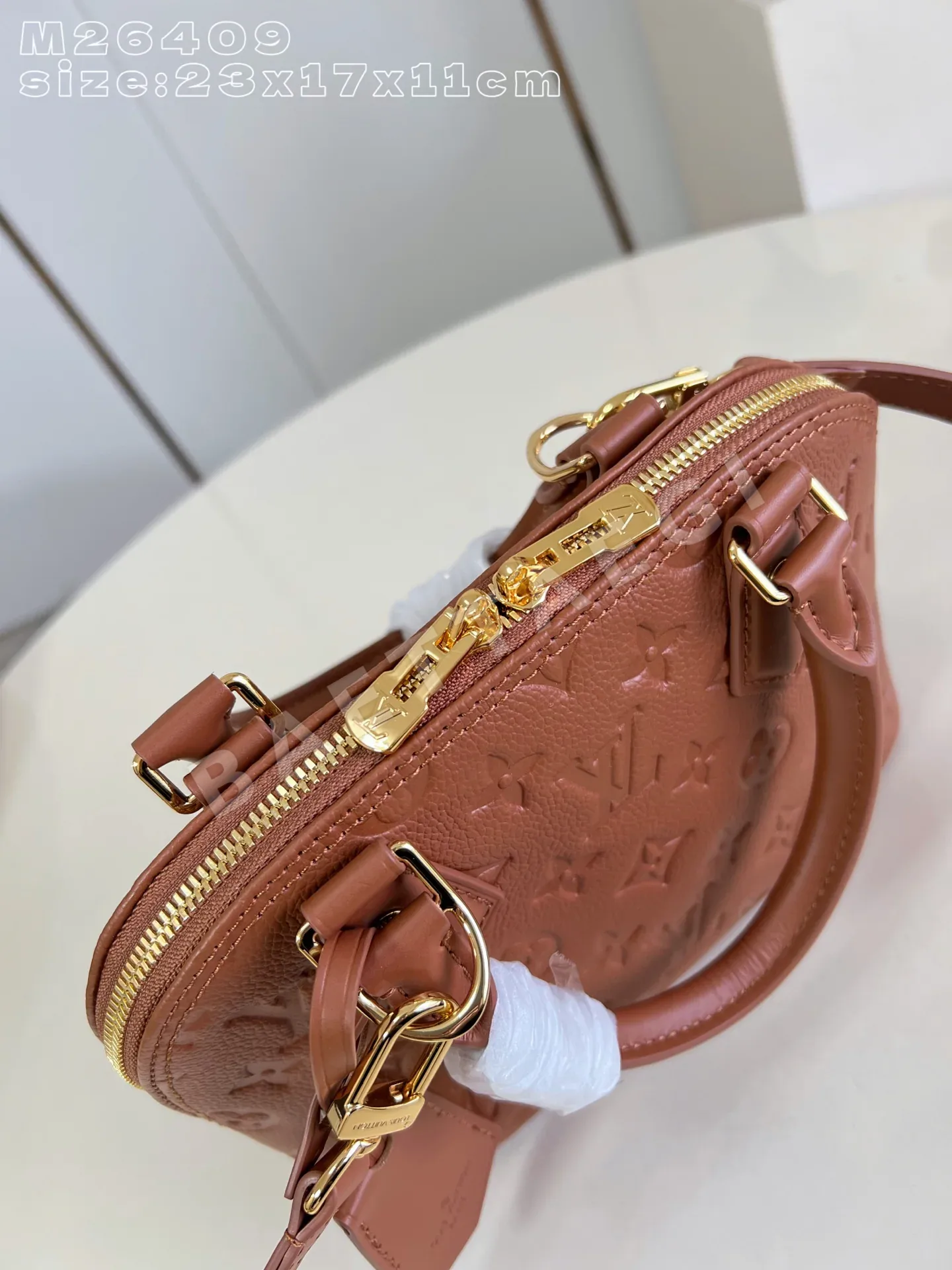 루이비통 M26409 브라운 알마 핸드백 BB 모노그램 상세 이미지 7