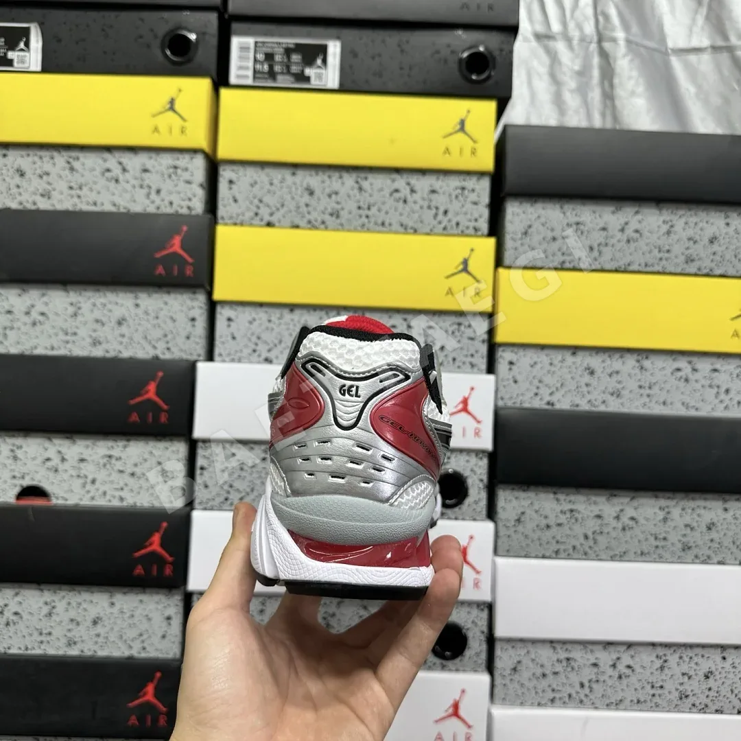 아식스 [LZ] 젤 카야노 14 1201A019-103 200580 Asics Gel-Kayano 14 White Classic Red 상세 이미지 8
