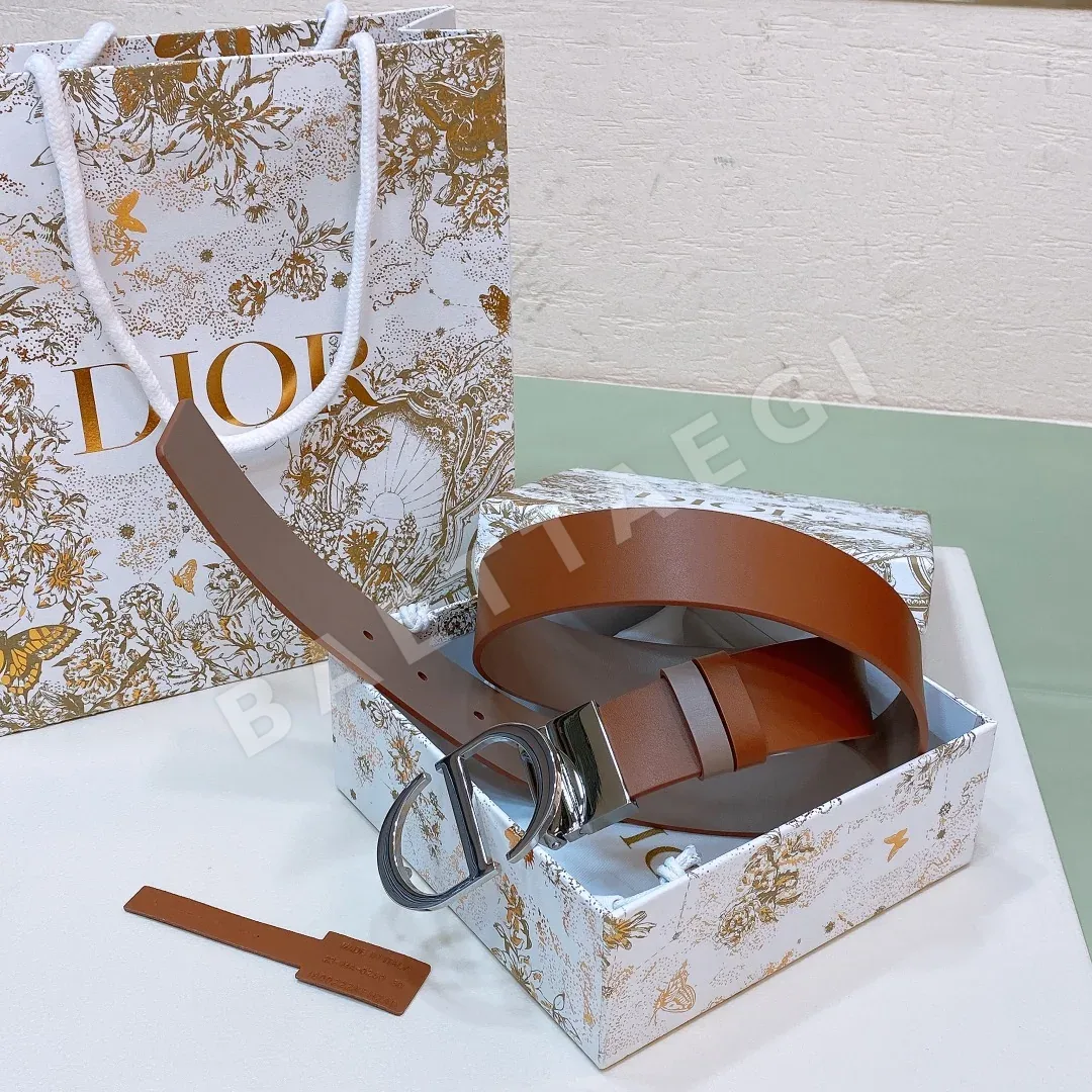 디올 30 몽테뉴 CD 송아지가죽 벨트 상세 이미지 2