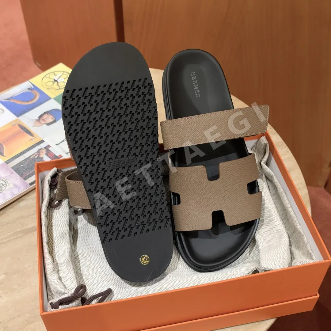 에르메스 시프르 샌들 Calfskin 컷아웃 상세 이미지 10