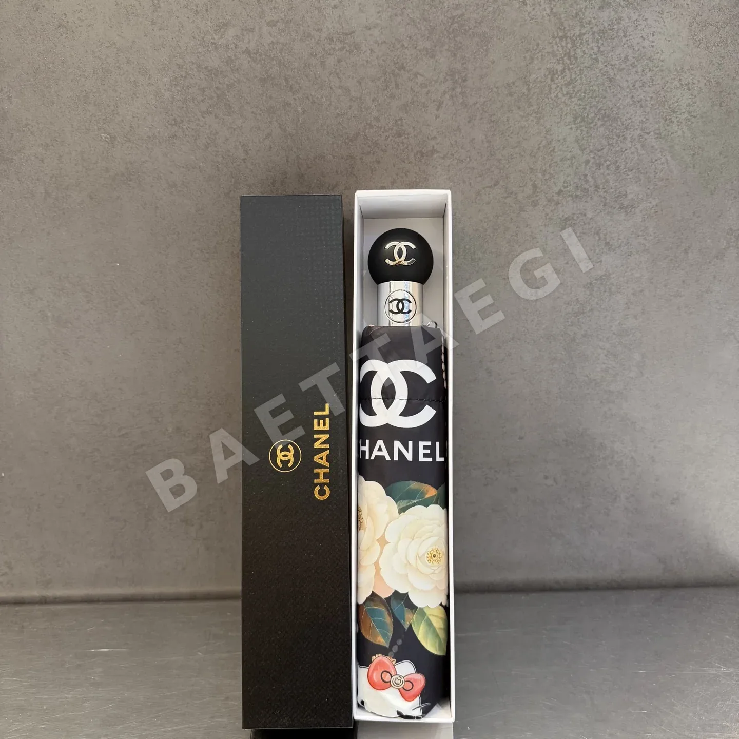 샤넬 3단 자동 우산 85292