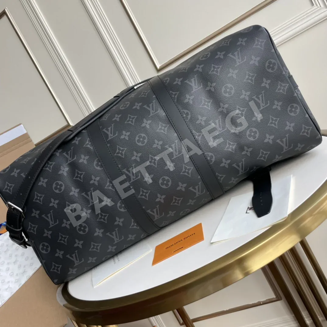 루이비통 킵올 블랙 화이트 모노그램 여행가방 M40565 상세 이미지 6