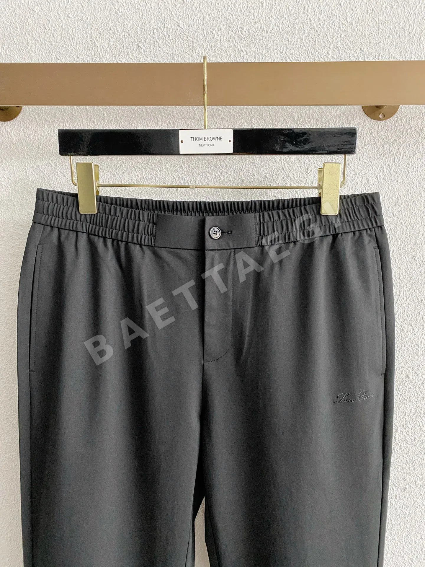로로피아나 린넨 혼방 남성 바지 상세 이미지 2