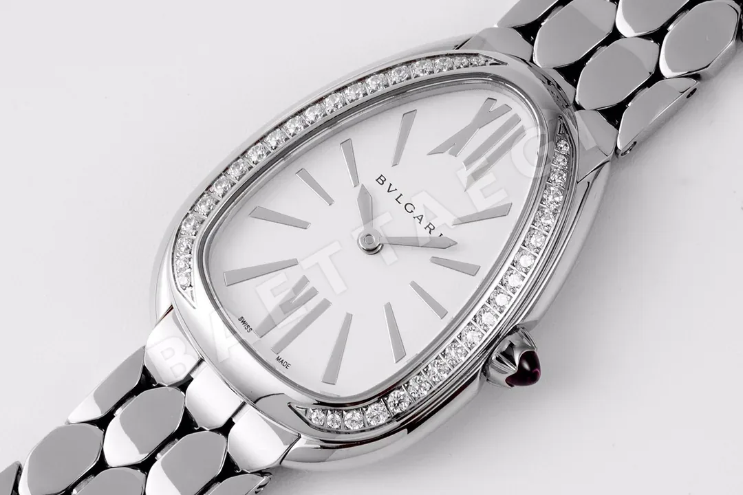 불가리 세르펜티 세두토리 골드 실버 다이아 쿼츠 여성 시계 레플리카 45021 Bvlgari 상세 이미지 3
