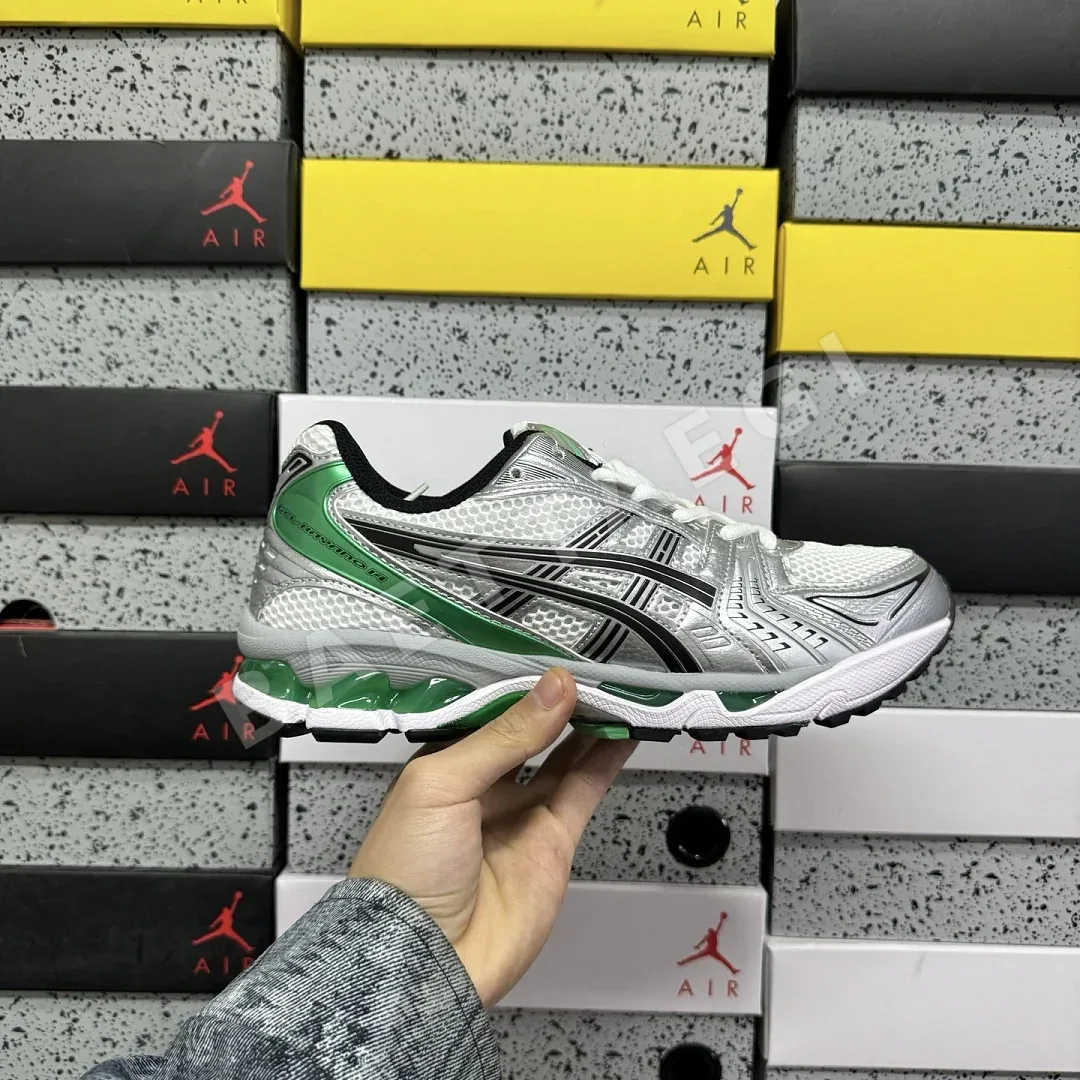 아식스 [LZ] 젤 카야노 14 1201A019-110 200591 Asics Gel-Kayano 14 White Malachite Green 상세 이미지 3