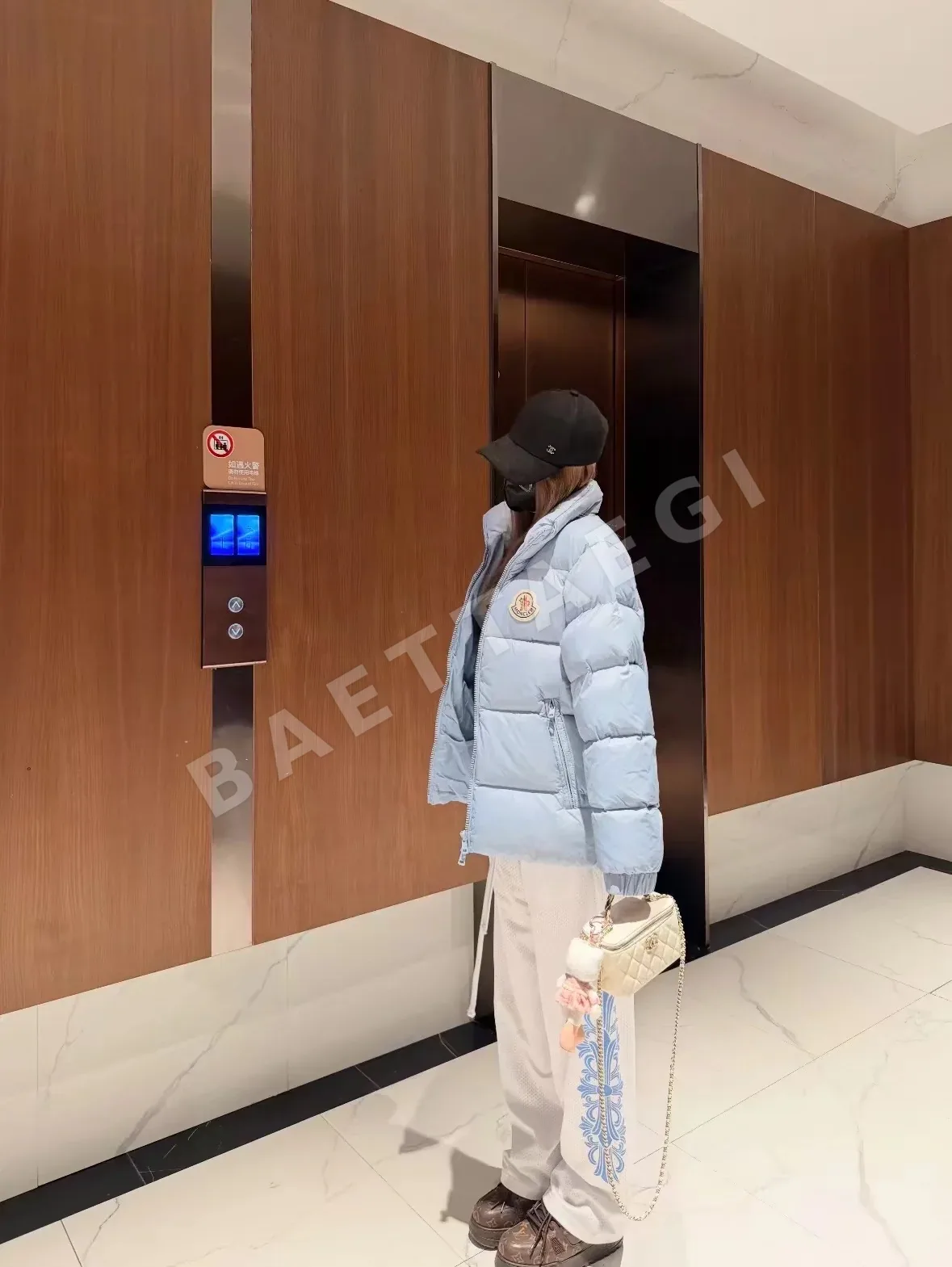 크롬하츠 화이트 메시 이중 레이어 여성 바지 상세 이미지 11