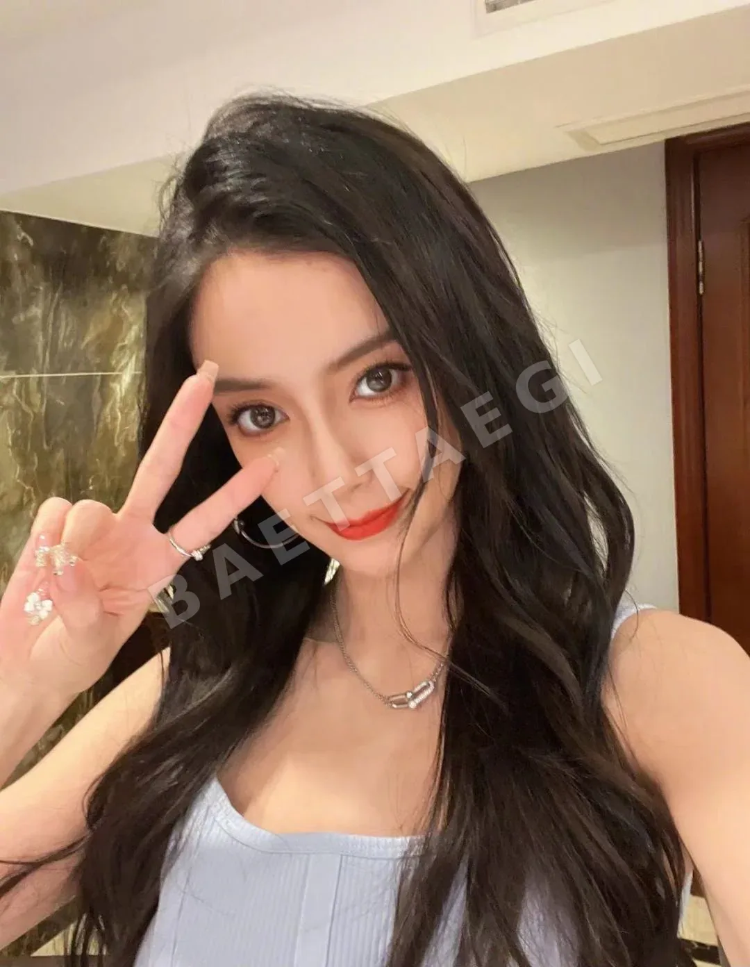 티파니 하드웨어 더블 링크 다이아몬드 목걸이 상세 이미지 9