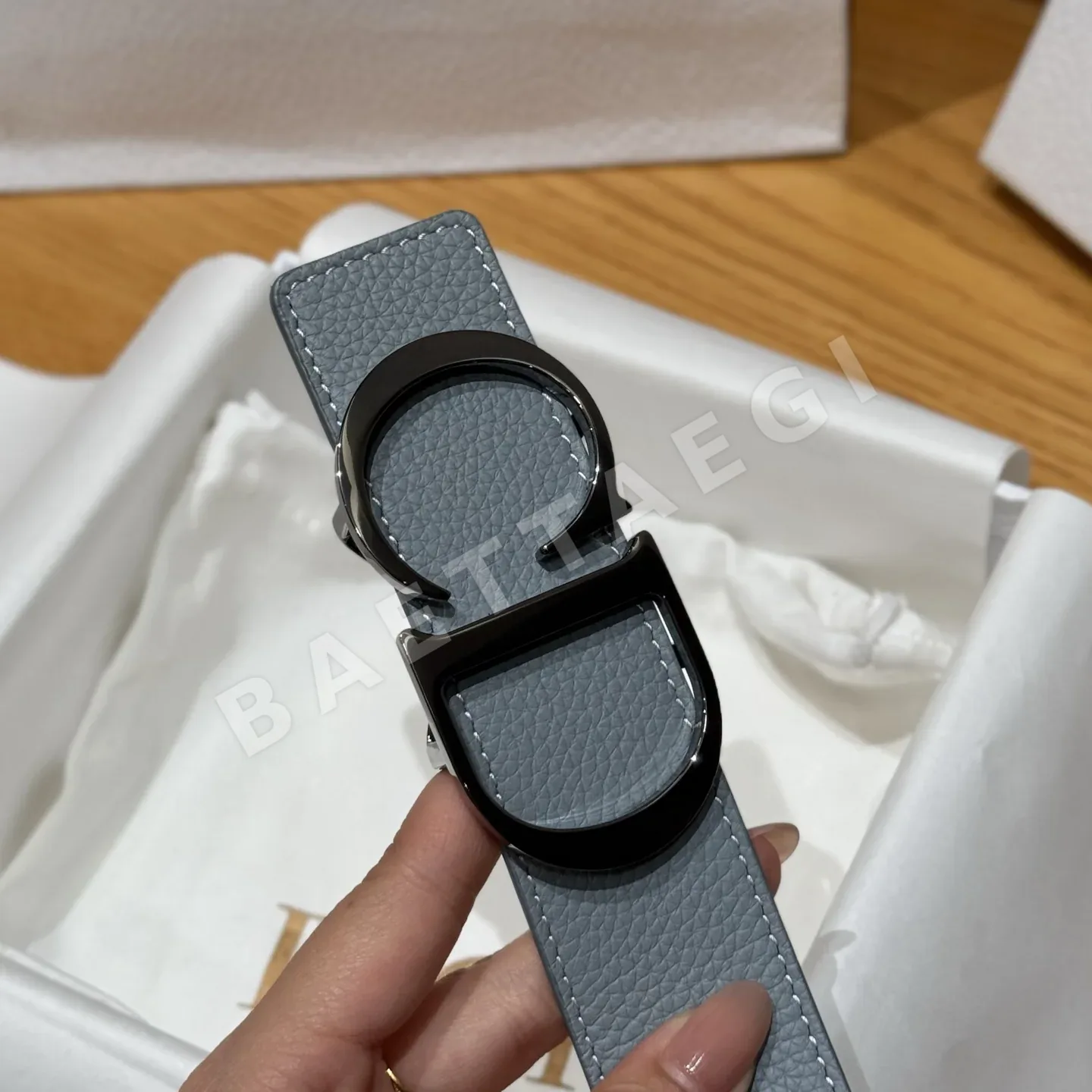 디올 양면 소가죽 리버시블 벨트 상세 이미지 3