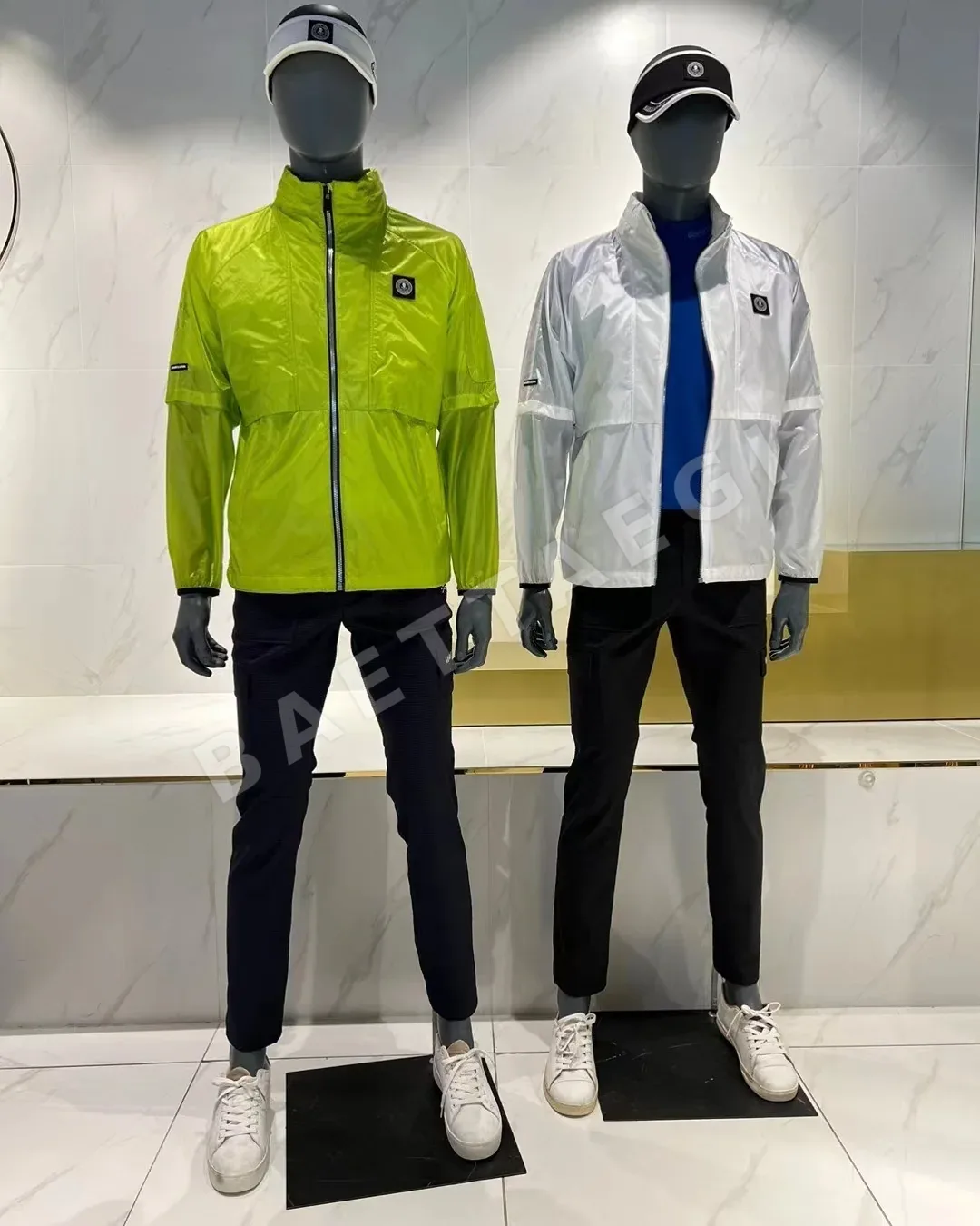 마크앤로나 남성 방풍 자외선 차단 골프 재킷 상세 이미지 5