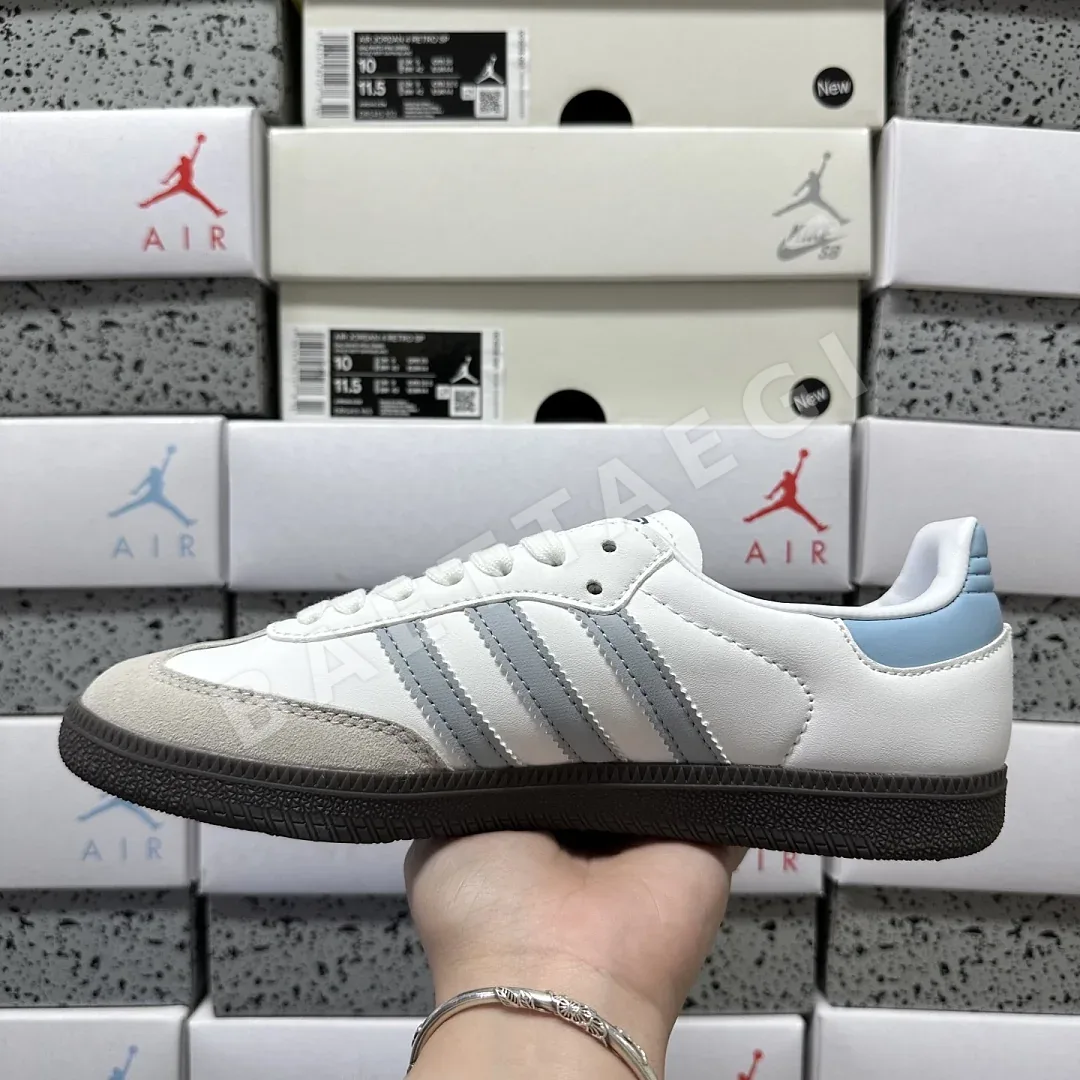 아디다스 [WZ] 삼바 OG ID2055 200692 Adidas Samba OG White Halo Blue 상세 이미지 2