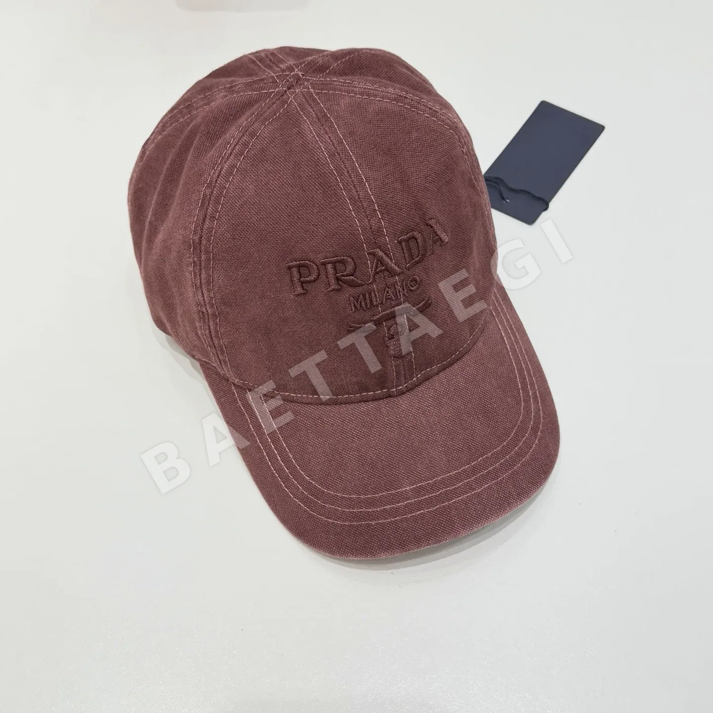 프라다 로고 야구모자 상세 이미지 3
