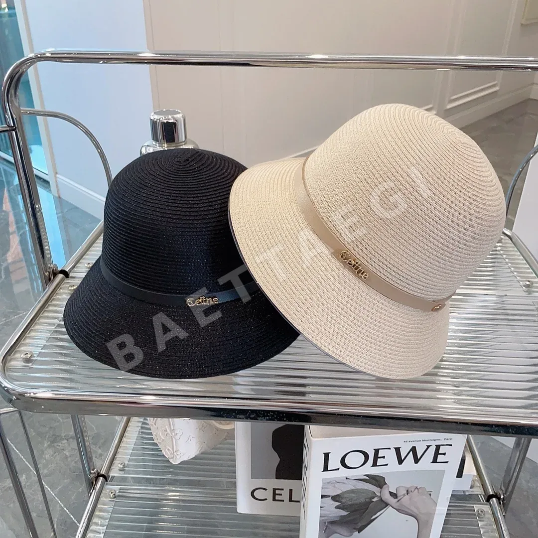 셀린느 꼬임 장식 썬햇 모자 83266