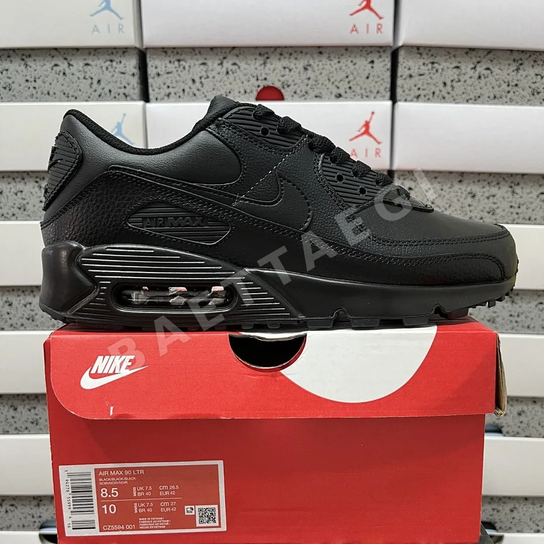 나이키 [MAX] 에어 맥스 90 CZ5594-001 201056 Nike Air Max 90 Leather Triple Black