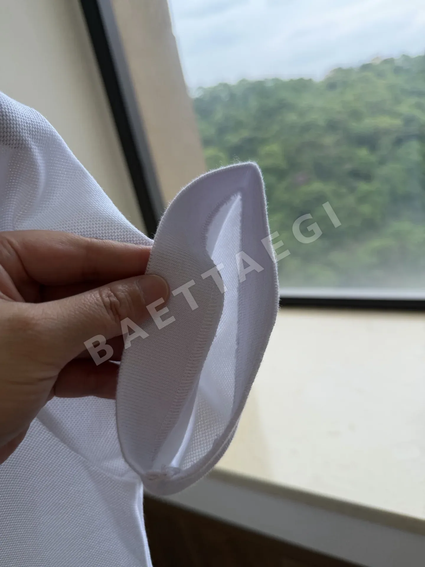버버리 클래식 체크 카라 남성 반팔 티셔츠 상세 이미지 8