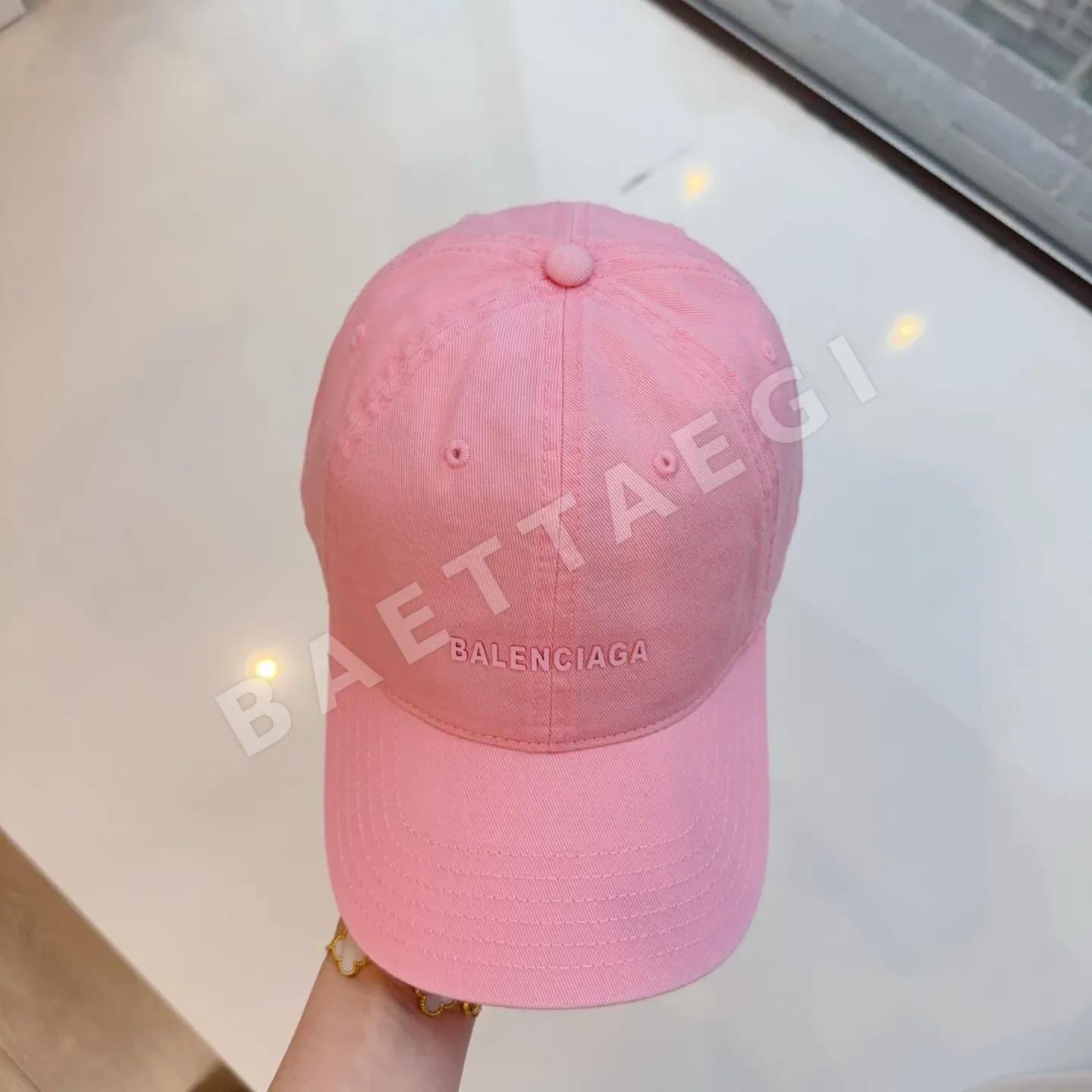 발렌시아가 컬러풀 베이스볼 모자 상세 이미지 6