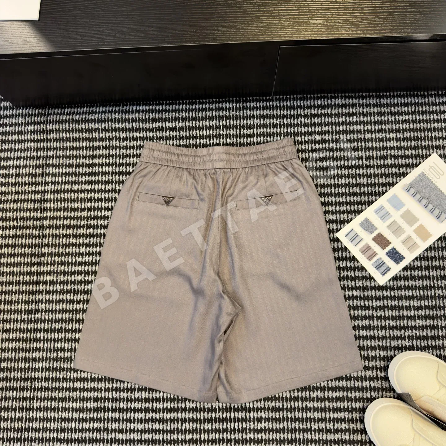 보테가베네타 린넨 혼방 남성 반바지 상세 이미지 7