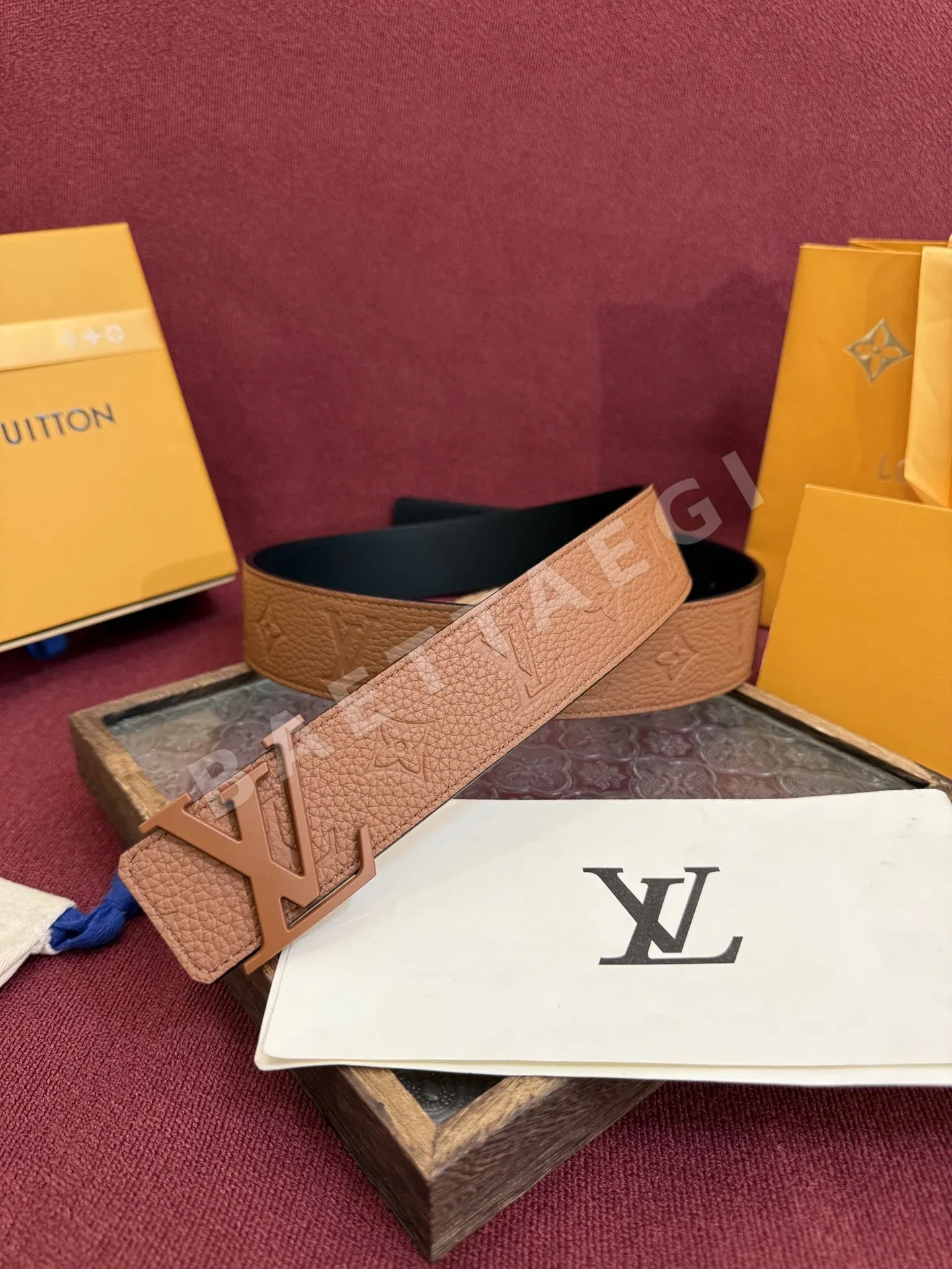 루이비통 이니셜 트리욘 모노그램 리버시블 벨트 상세 이미지 2