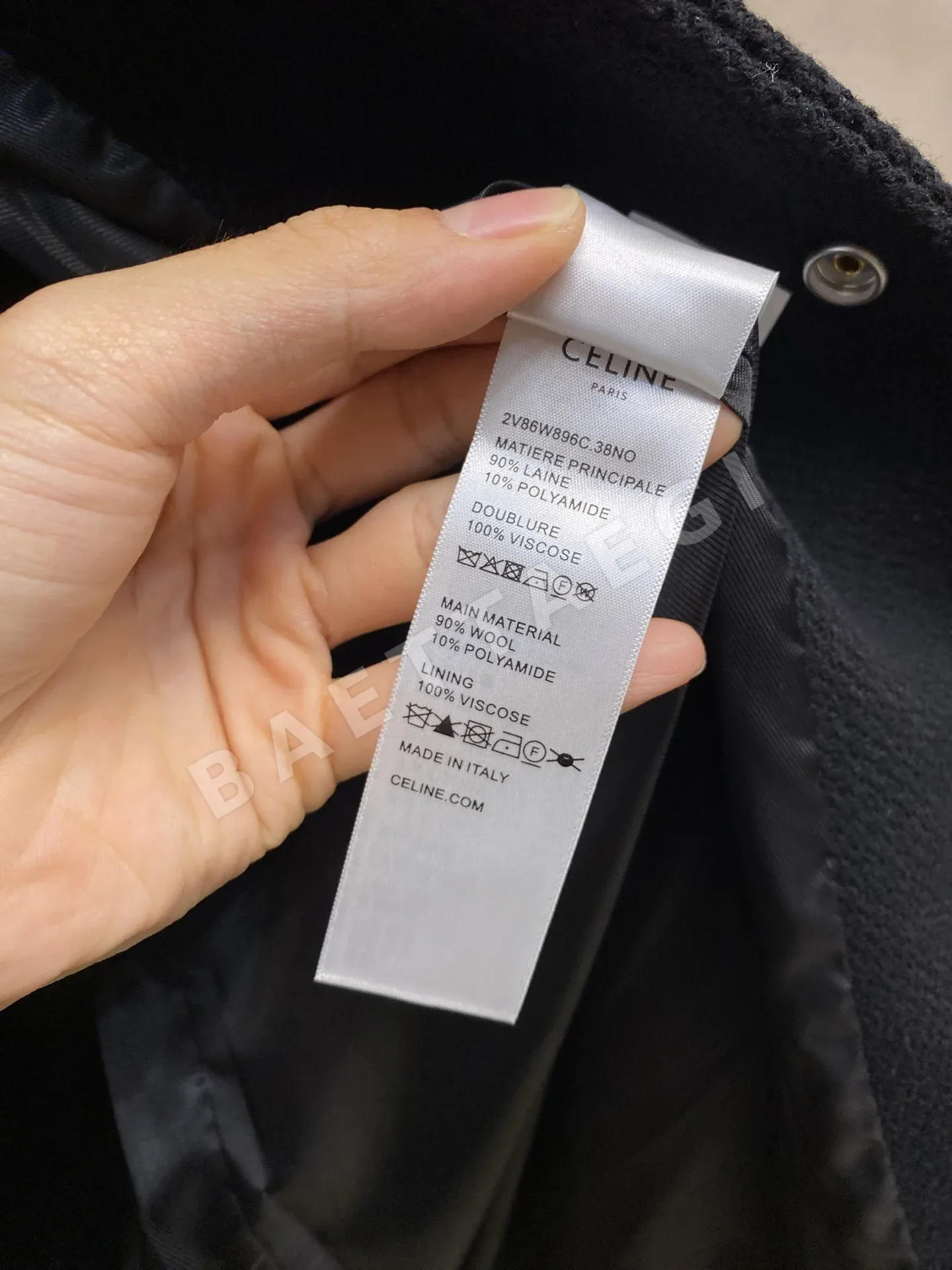 셀린느 울 베이스볼 자켓 상세 이미지 9