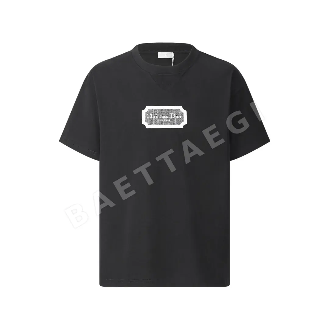 디올 자수 남성 반팔 티셔츠 100531