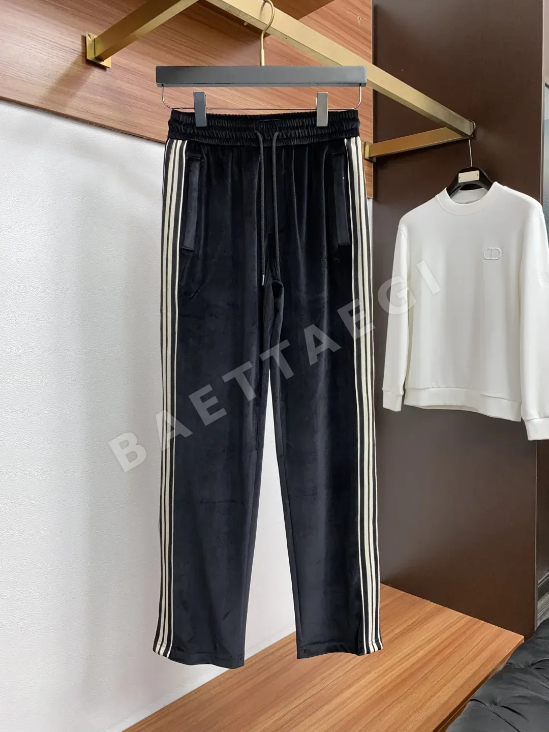 루이비통 남성 지퍼 재킷 세트 상세 이미지 5