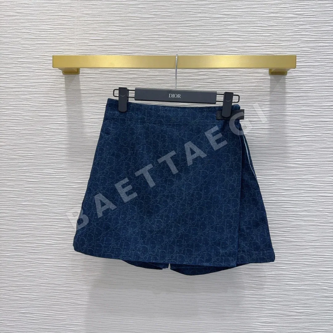 디올 로켓 스피드 스티치 여성 스커트 54178