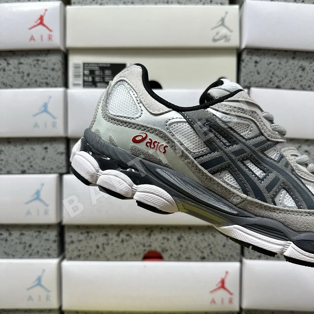 아식스 [RT] 젤 NYC 1201A789-102 200358 Asics Gel-NYC White Steel Grey 상세 이미지 6